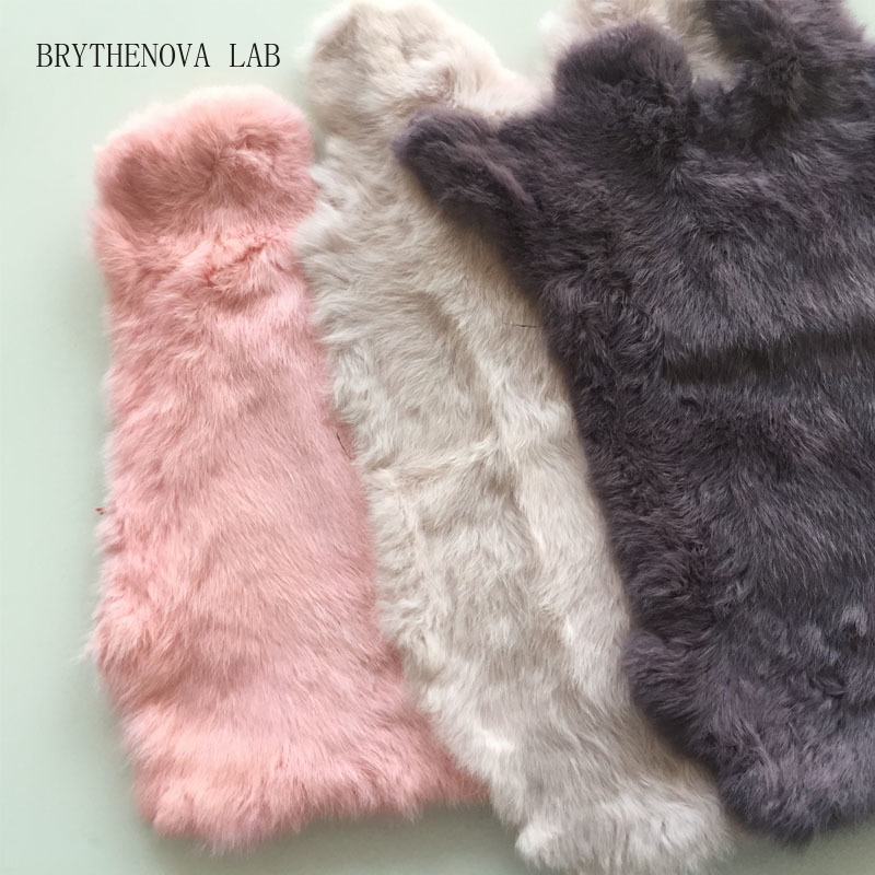 Home Textiles Sale - マルチカラーの本物のウサギの毛皮、毛足の長いウサギの毛皮の原皮販売、家の装飾、衣料品アクセサリー、高品質