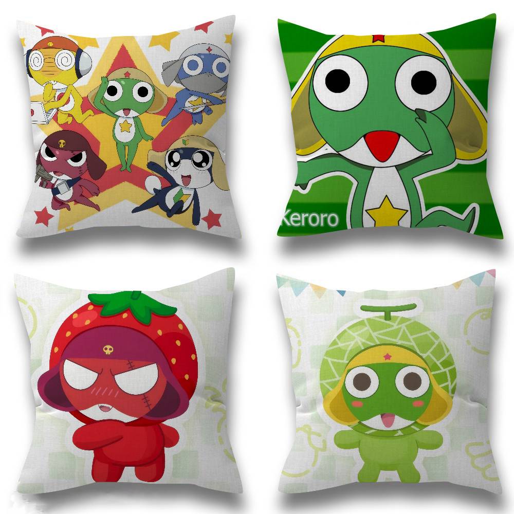 Hot Home Of Textiles - ホットガンソウ ケロロ カエル 枕カバー トゥーン ギフト
