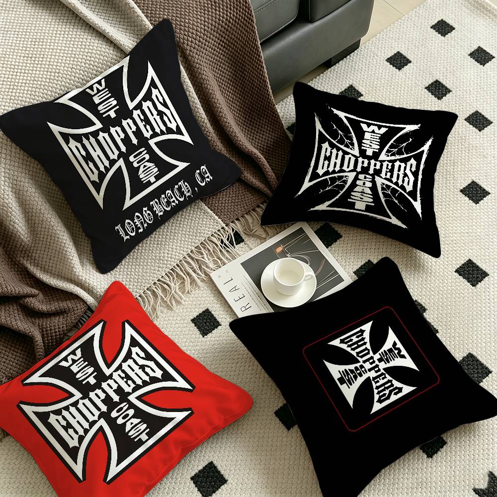 Home Textiles And Furnishing - West C-Coast C-Choppers 枕ギフト ホームオフィス家具 寝室