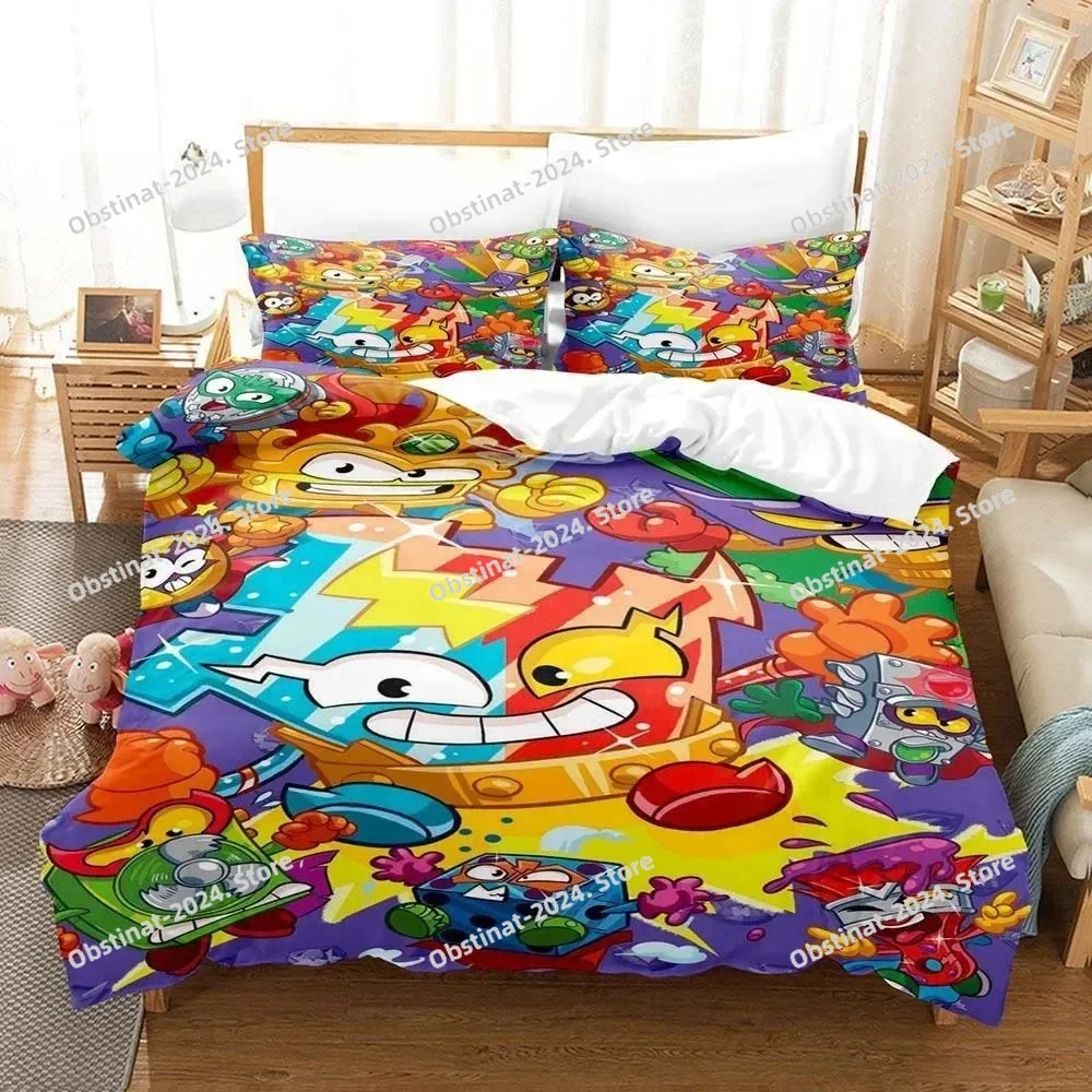 Home Textiles Bedding - 3Dプリントアニメ スーパーリングス 寝具セット シングル ツイン フル