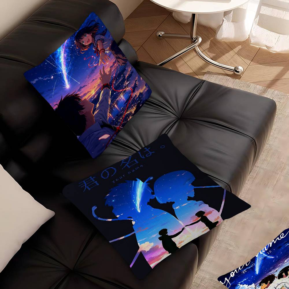 クラシックアニメ「君の名は」枕アニメ枕ソファベッドヘッド枕カ - Your Home Textiles のレビューと価格