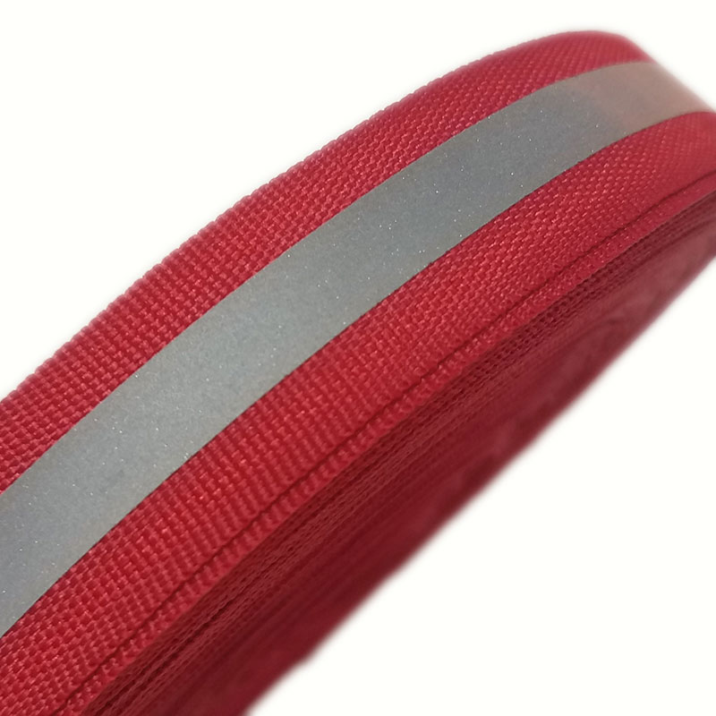 高品質16MM反射ポリエステルビアグログランリボン 赤/シル - Home Textiles Sale のレビューと価格