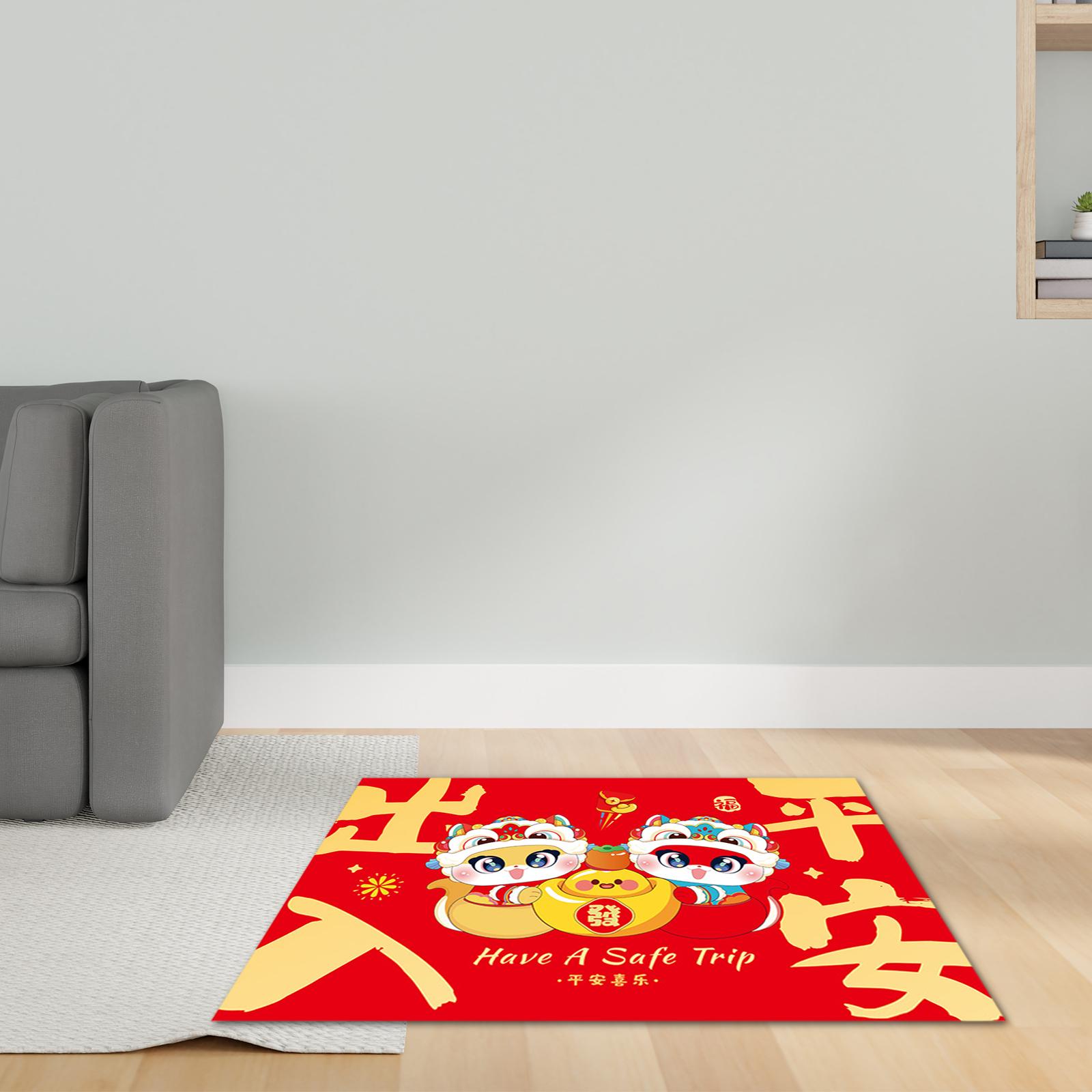 中国の旧正月フロアマット ウェルカムドアマット エリアラグ  - Home.Textiles Cushion のレビューと価格