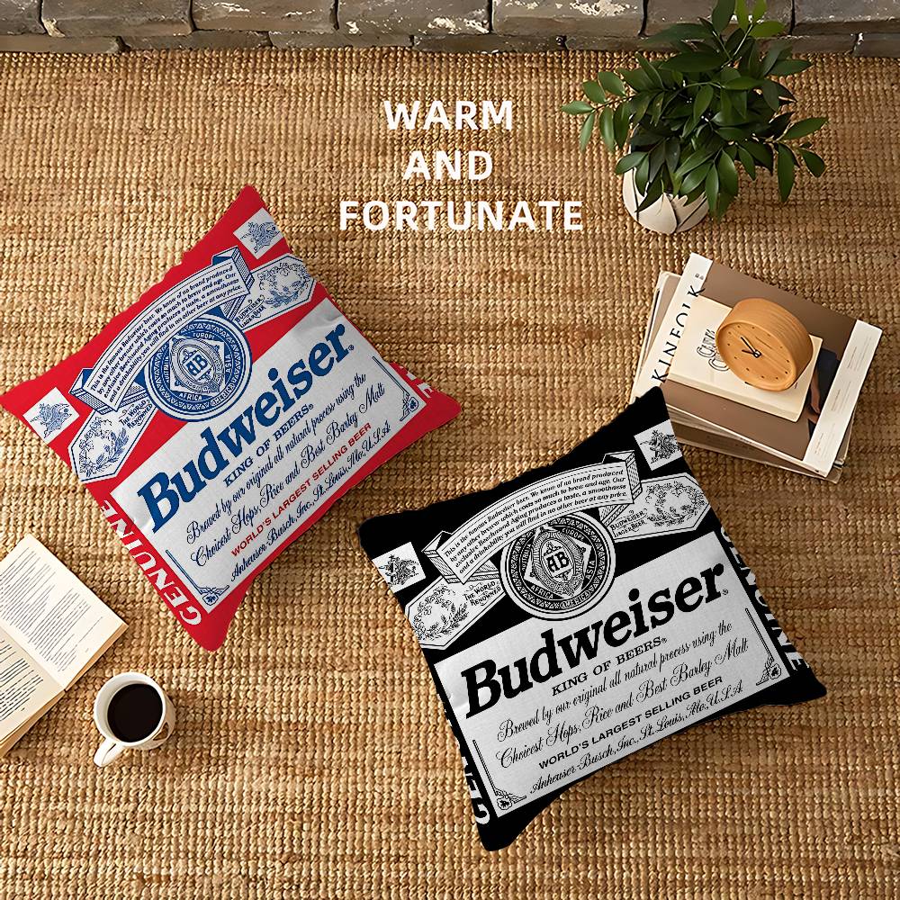 キングオブビール B-バドワイザー枕ギフトホームオフィス家具 - Home Textiles And Furnishing のレビューと価格