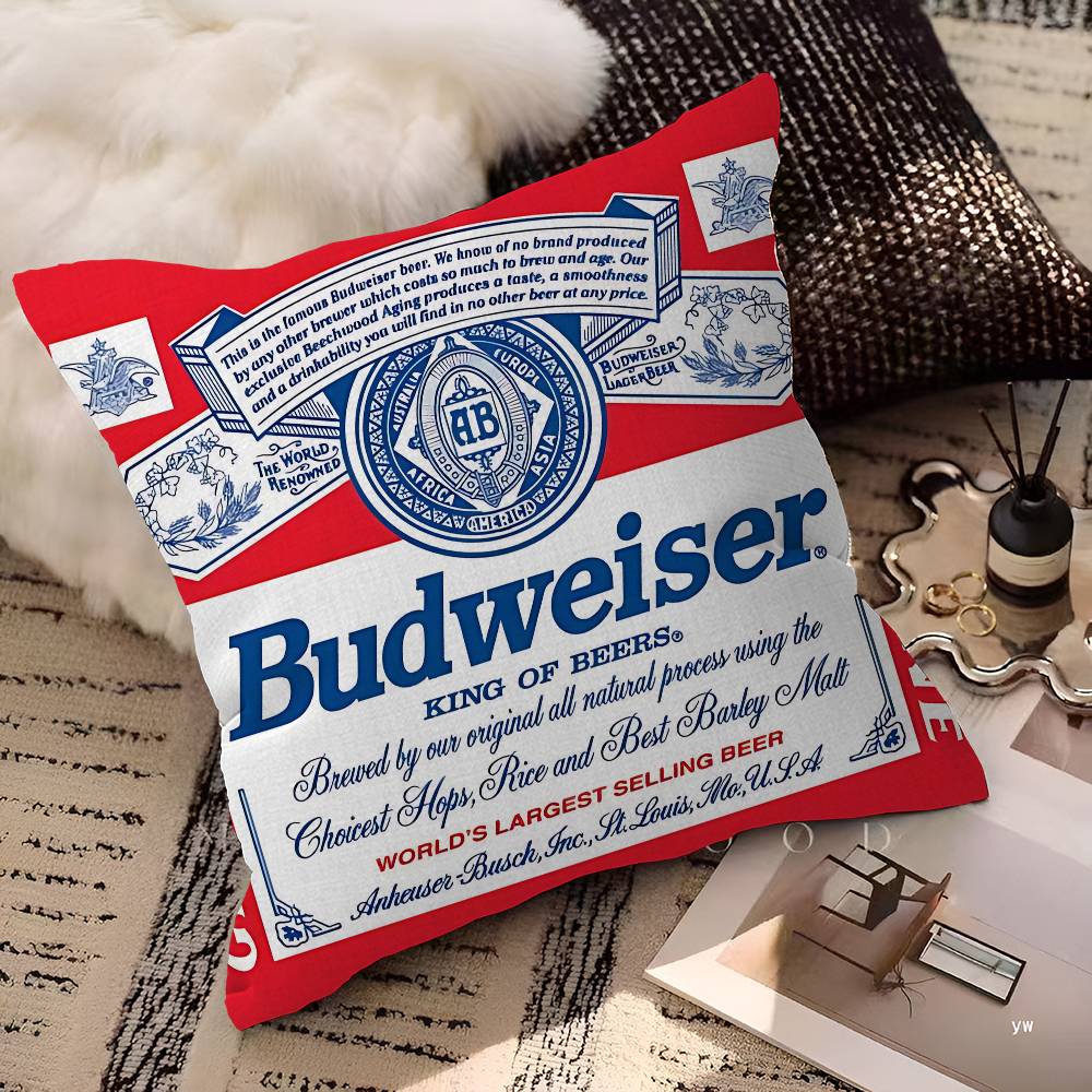 キングオブビール B-バドワイザー枕ギフトホームオフィス家具 - Home Textiles And Furnishing のレビューと価格