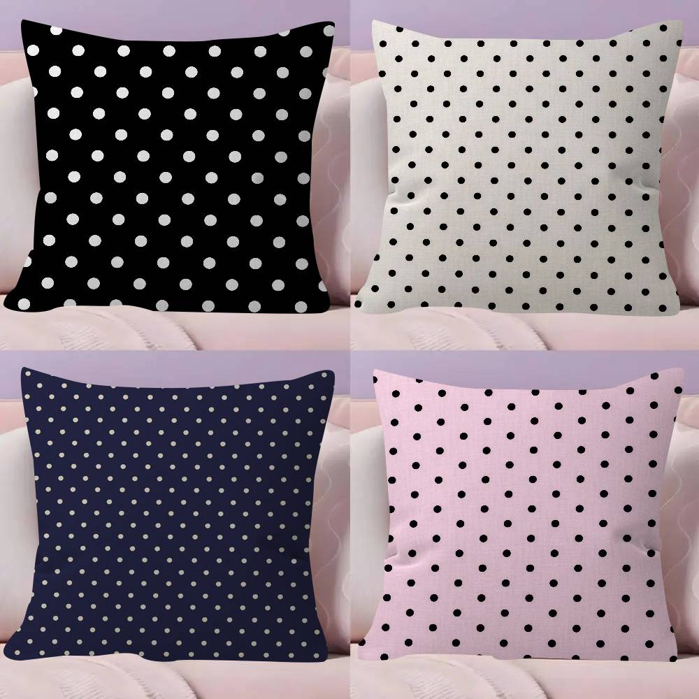 ファッション水玉模様枕ギフトホームオフィス家具寝室ソファ車ク - Home Textiles And Furnishing のレビューと価格