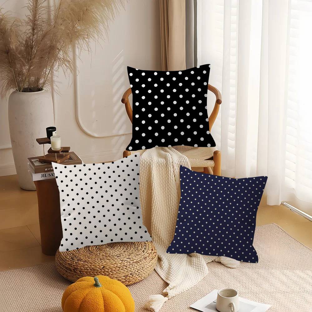 ファッション水玉模様枕ギフトホームオフィス家具寝室ソファ車ク - Home Textiles And Furnishing のレビューと価格