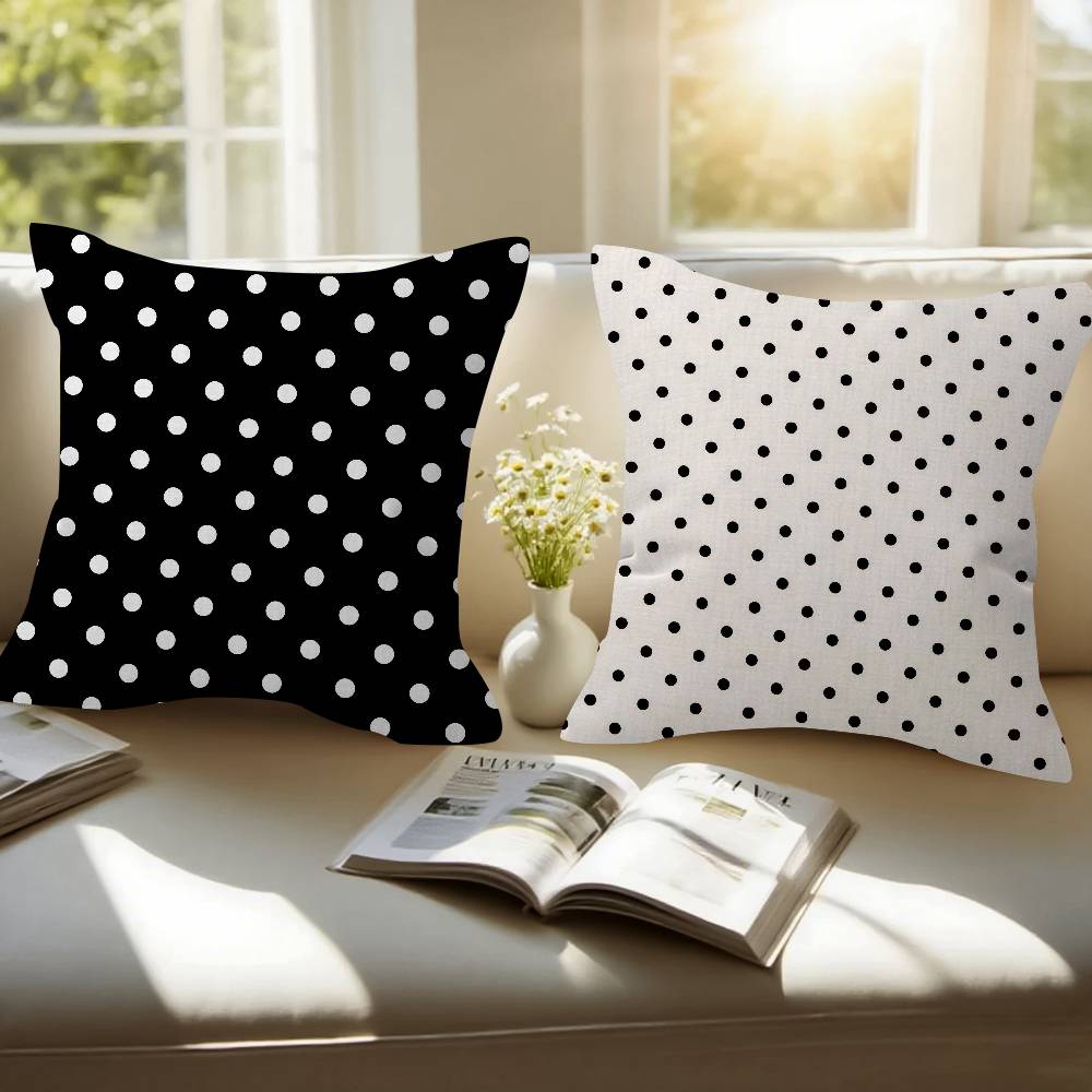 ファッション水玉模様枕ギフトホームオフィス家具寝室ソファ車ク - Home Textiles And Furnishing のレビューと価格