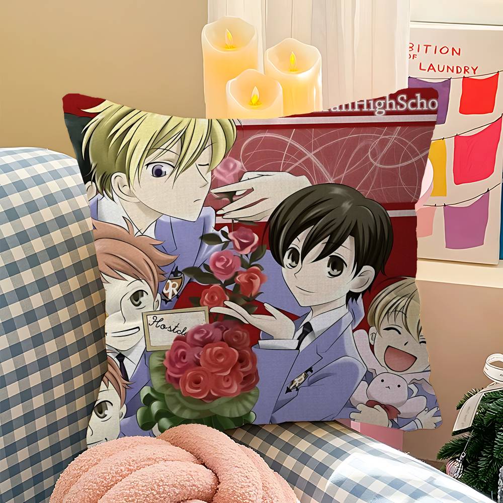 アニメ桜蘭高校ホスト部枕ギフトホームオフィス家具寝室ソファ車 - Home Textiles And Furnishing のレビューと価格