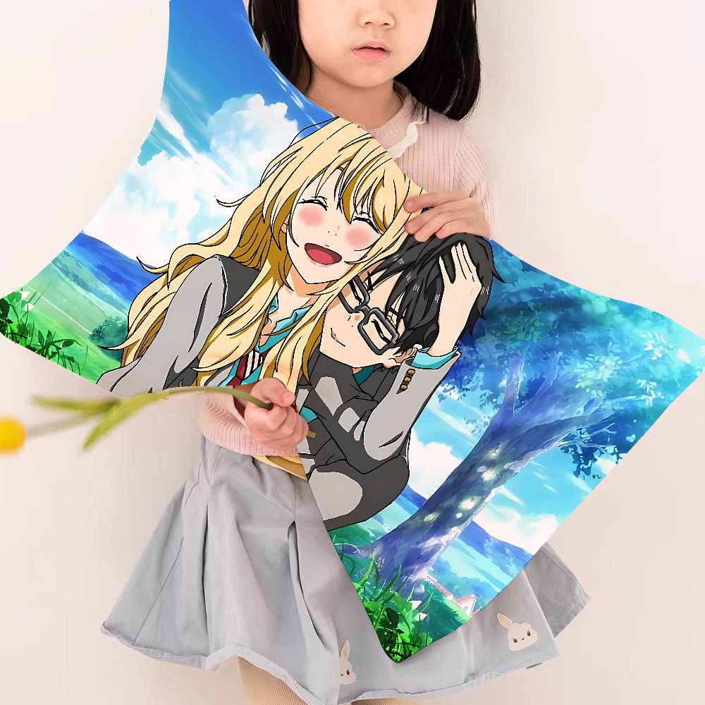 Your Lie in April 速乾性ポリエステル枕タオ - Your Home Textiles のレビューと価格
