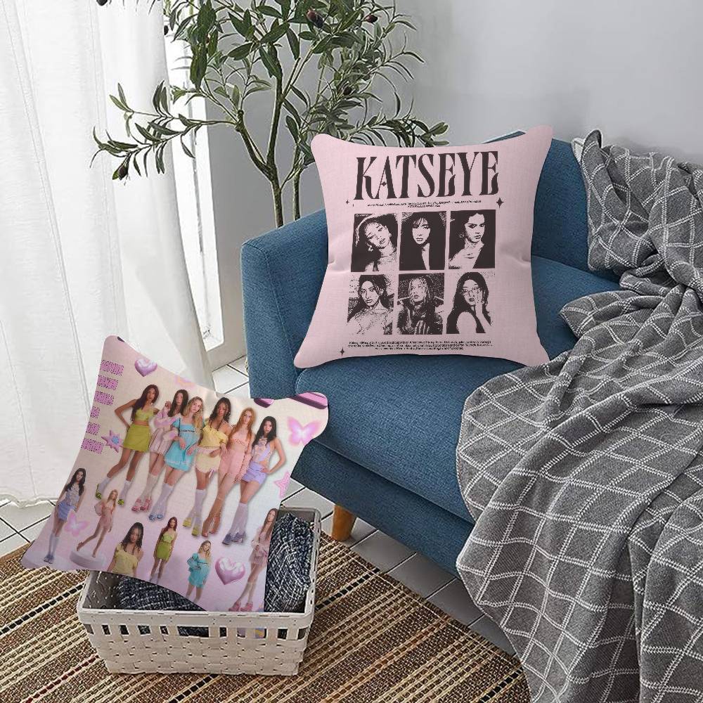 Kpop ホットガール K-KATSEYE 枕カバー 寝室や - Hot Home Of Textiles のレビューと価格