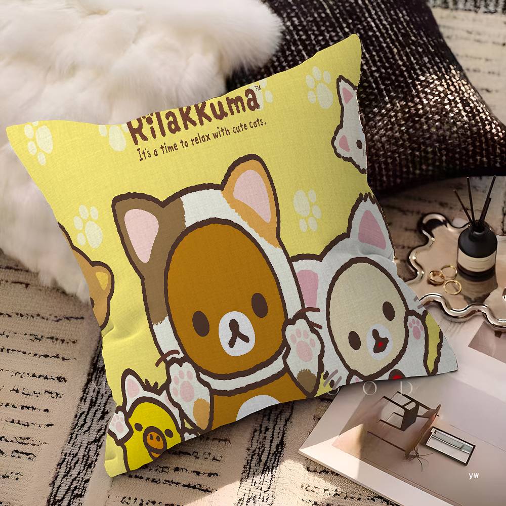 かわいいリラックマ枕ギフト ホームオフィス家具 寝室 ソファ - Home Textiles And Furnishing のレビューと価格