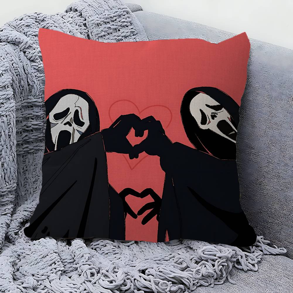 S-SCREAMS ホラー映画枕ギフトホームオフィス装飾枕寝 - Home.Textiles Cushion のレビューと価格