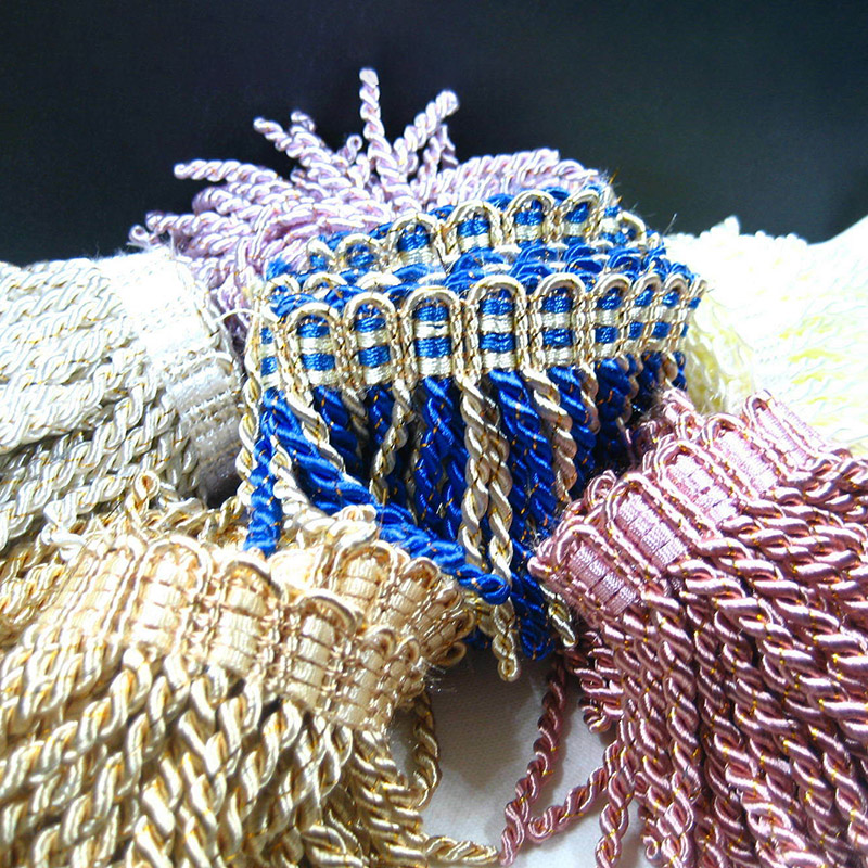 手編みのタッセルトリムロープ,レースのフリンジ,ソファクッシ - Home.Textiles Cushion のレビューと価格