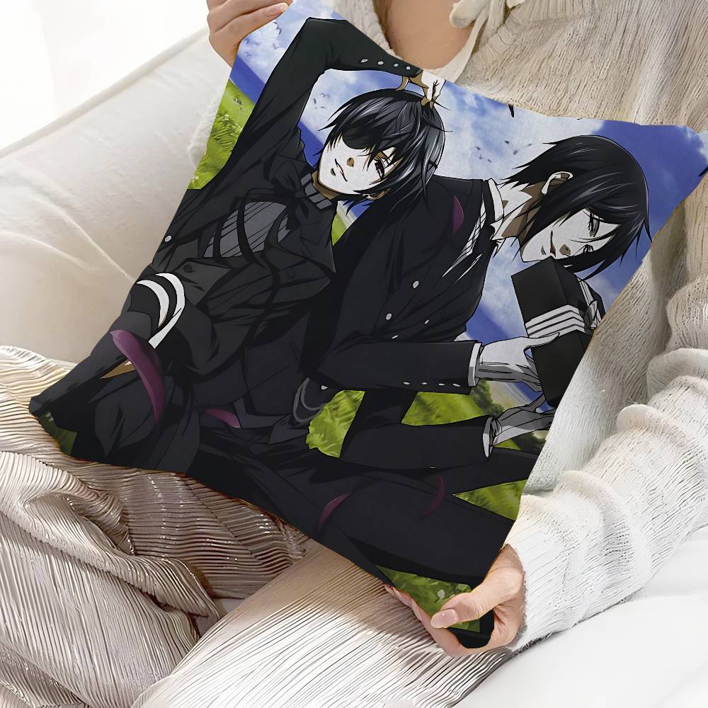 マンガシリーズ黒執事枕ギフトホームオフィス家具寝室ソファ車ク - Home Textiles And Furnishing のレビューと価格