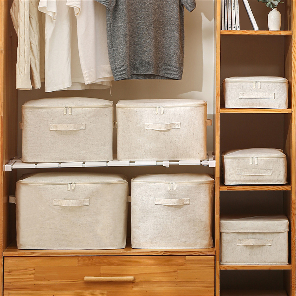 家庭用折りたたみ式収納バッグ,綿とリネンの折りたたみ式リネン - Linum Home Textiles のレビューと価格