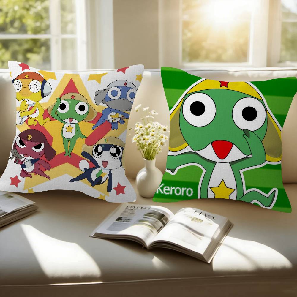 ホットガンソウ ケロロ カエル 枕カバー トゥーン ギフト  - Hot Home Of Textiles のレビューと価格