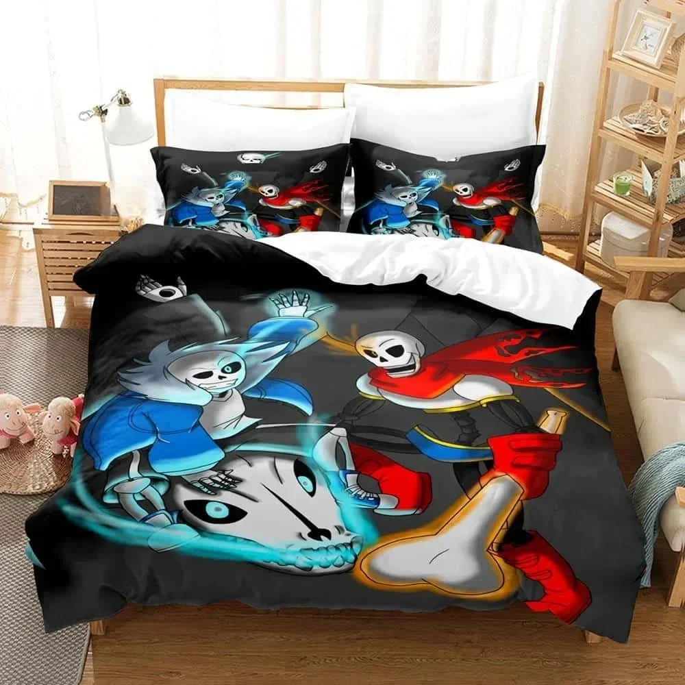 アンダーテイル サンズ 寝具セット シングル ツイン フル  - Home Textiles Bedding のレビューと価格