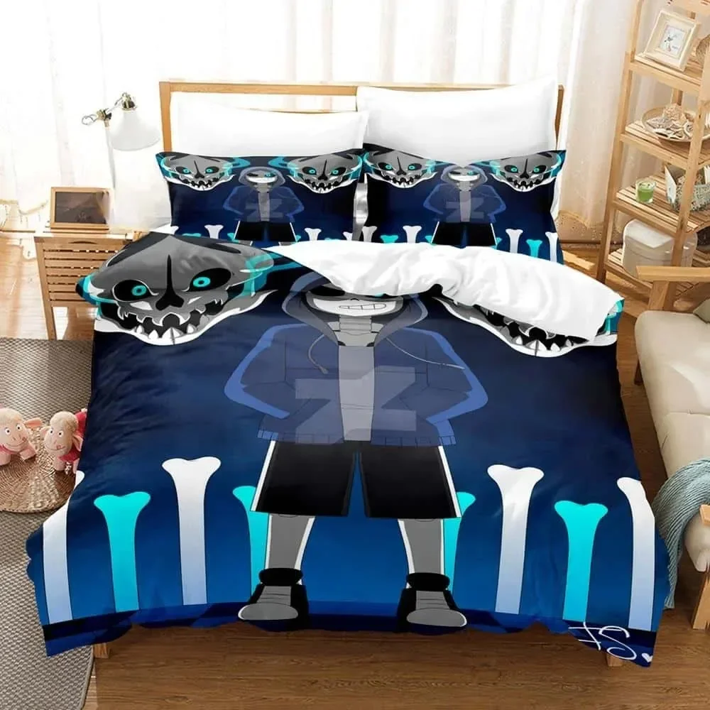 アンダーテイル サンズ 寝具セット シングル ツイン フル  - Home Textiles Bedding のレビューと価格