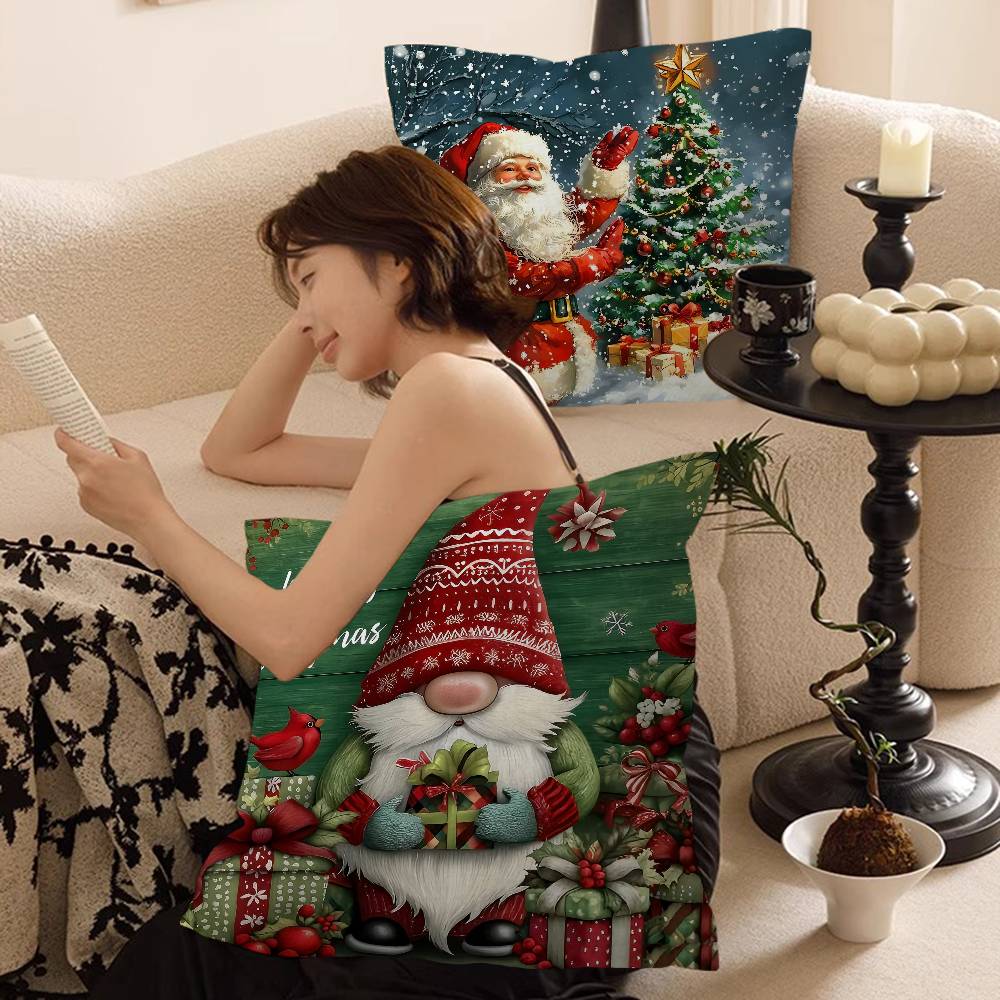 お祝いのクリスマス枕カバー漫画ソファ装飾ホーム両面印刷ショー - Home.Textiles Cushion のレビューと価格