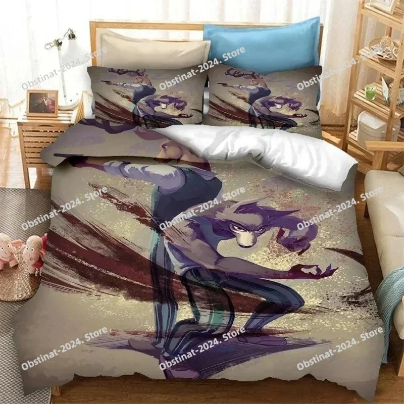 アニメ BEASTARS 寝具セット プリント寝具セット 枕 - Home Textiles Bedding のレビューと価格