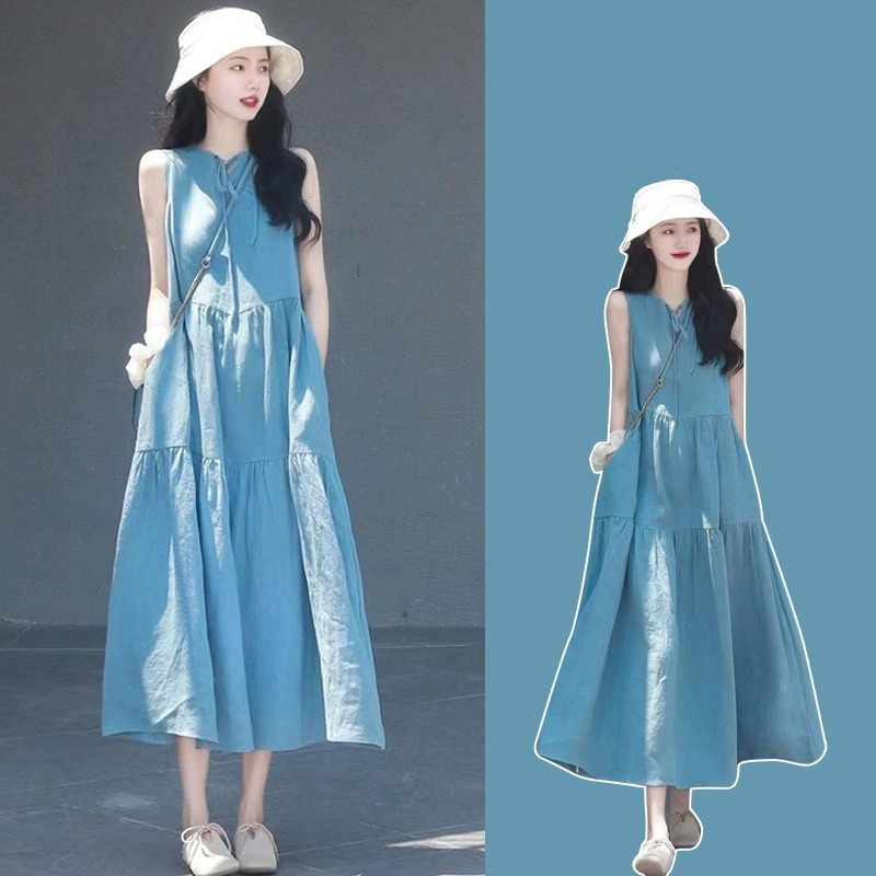 妊婦用ノースリーブマタニティドレス,マタニティウェア,ママ, - Linum Home Textiles のレビューと価格