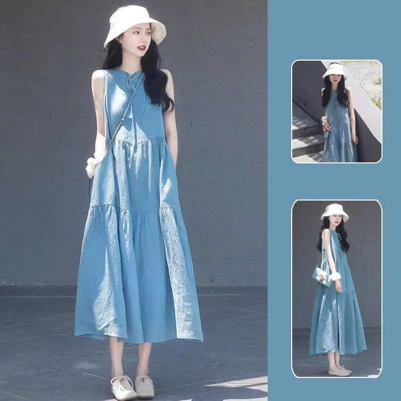 妊婦用ノースリーブマタニティドレス,マタニティウェア,ママ, - Linum Home Textiles のレビューと価格