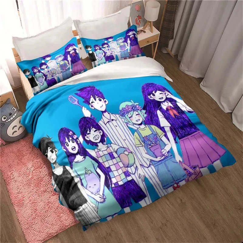 ファッション3Dプリントアニメオモリ寝具セットオールシーズン - Home Textiles Bedding のレビューと価格