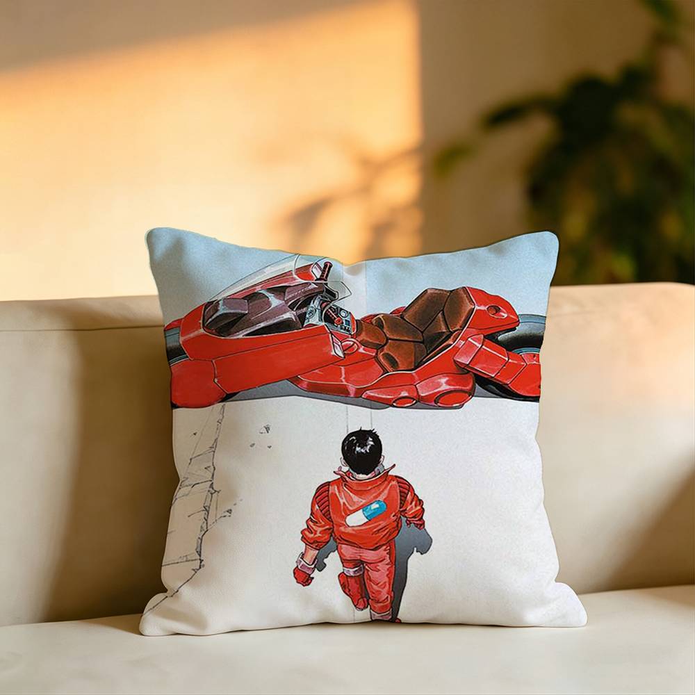 ホットアニメ A-Akira 枕カバー正方形両面ソファクッシ - Hot Home Of Textiles のレビューと価格