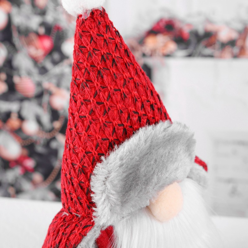 クリスマス顔のない人形人形北欧の森ゴブリンホームファニシング - Home Textiles And Furnishing のレビューと価格