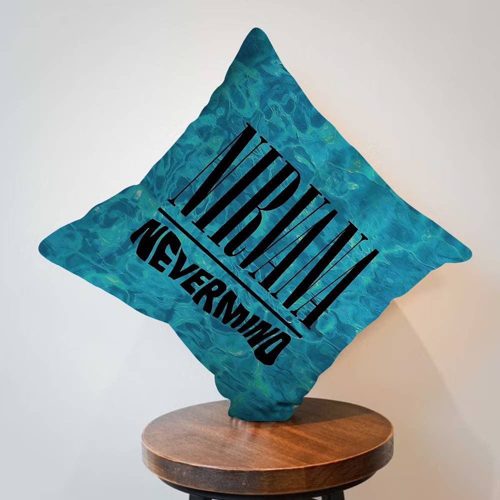 バンドホット N-Nirvanas 枕クッションカバー枕カバ - Hot Home Of Textiles のレビューと価格